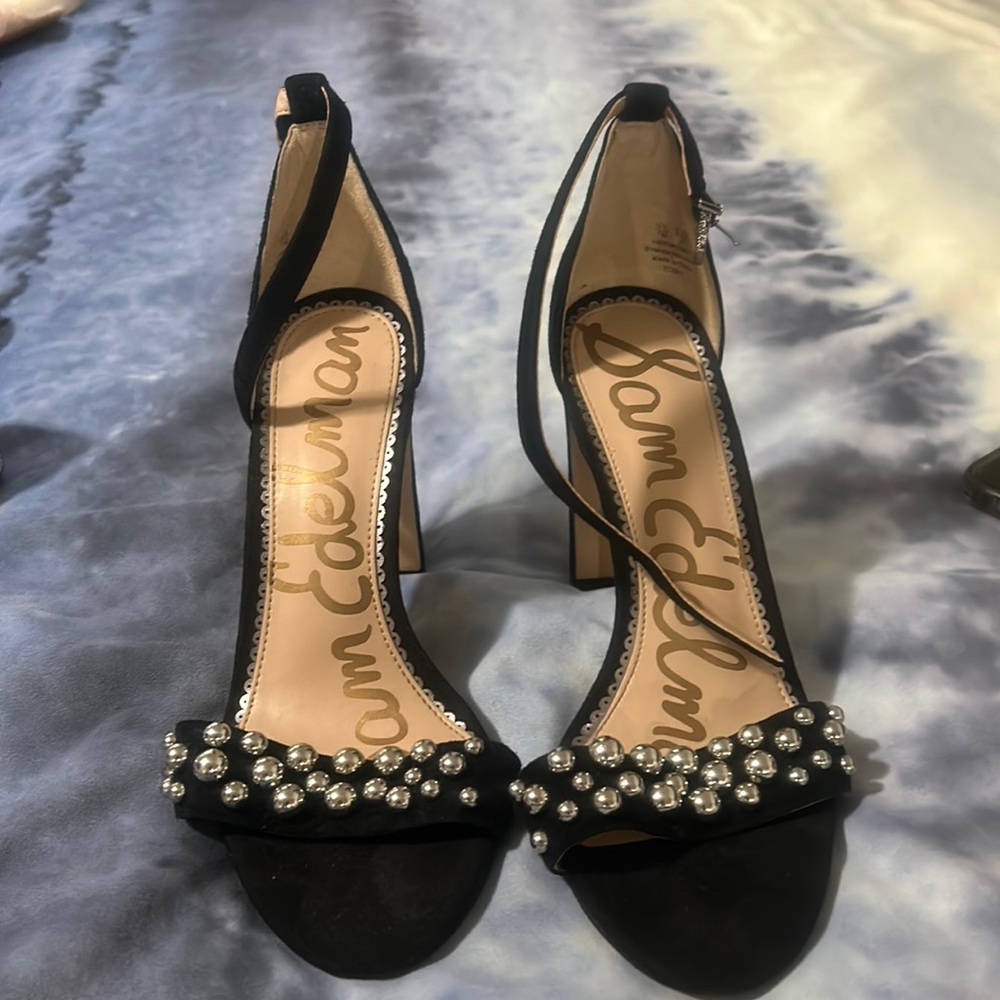 Sam Edelman suede sandals worn once